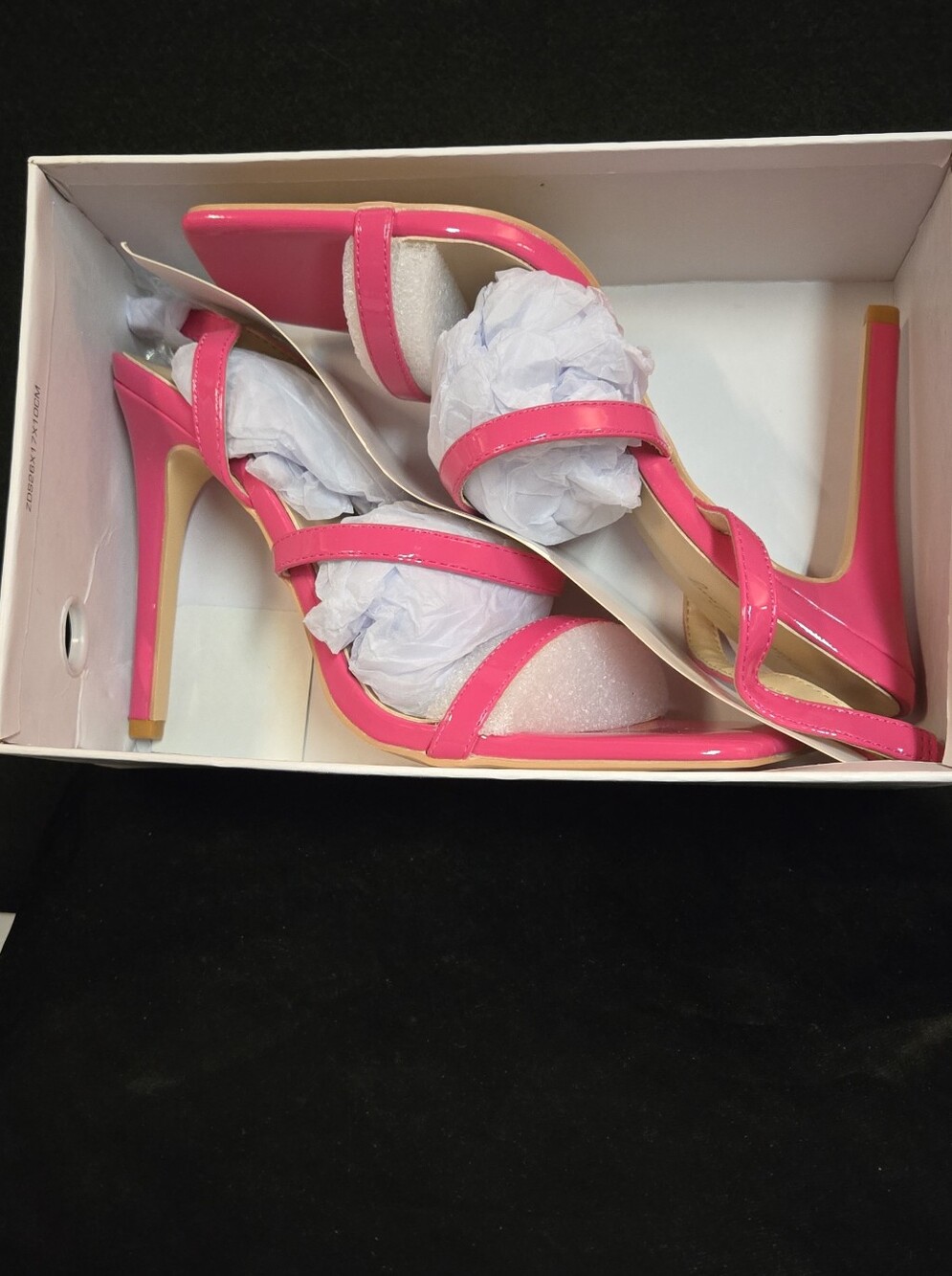 Brand New Elisabet Tang Hot Pink Strappy High Heel Sandals - Women - Picture 8 of 9